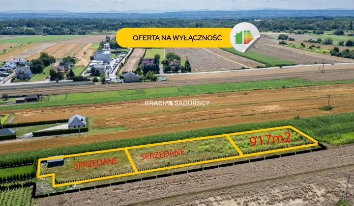 Działka budowlana Kraków Wzgórza Krzesławickie, ul. Za Ogrodem