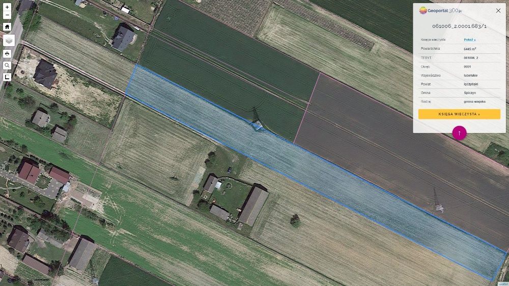 Działka rolno-budowlana Charlęż. Zdjęcie 3