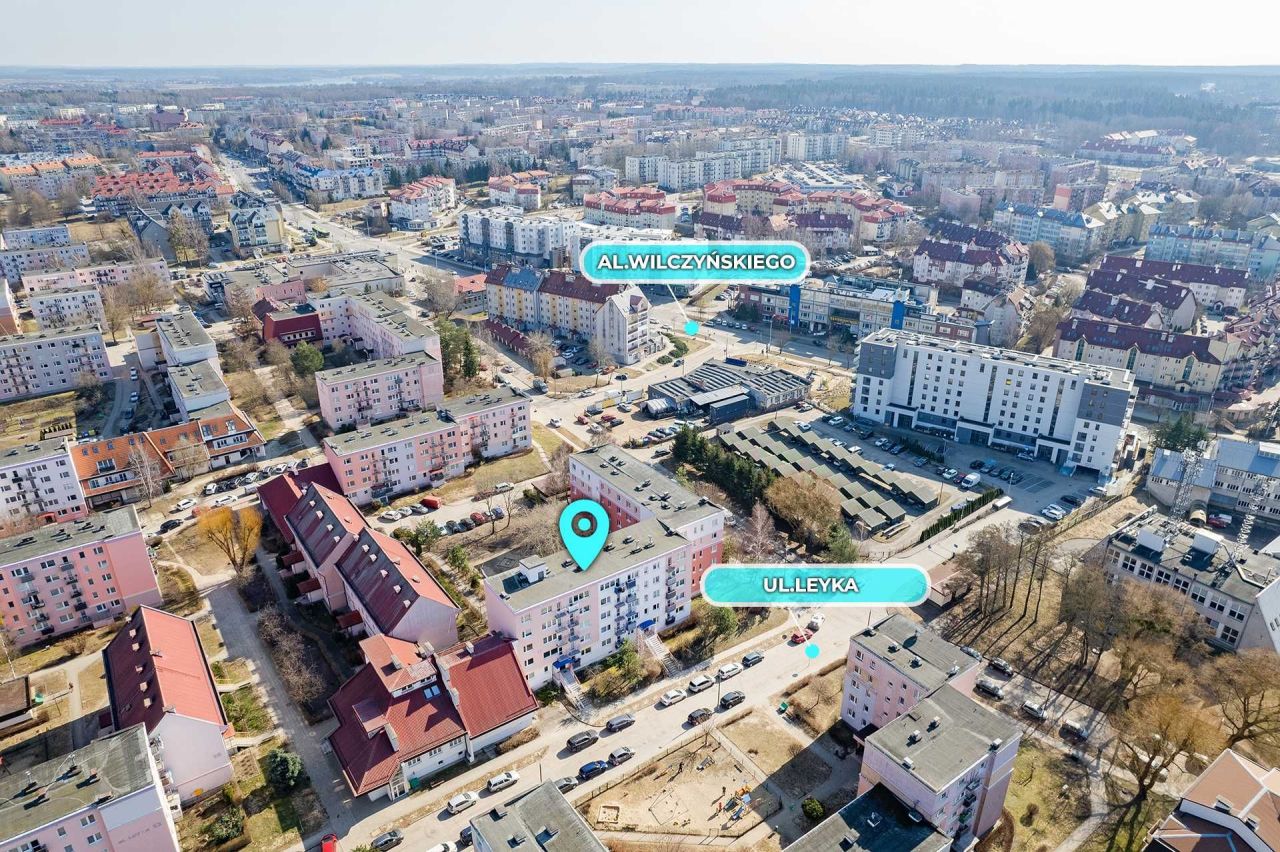 Mieszkanie 3-pokojowe Olsztyn Jaroty, ul. Fryderyka Leyka. Zdjęcie 3