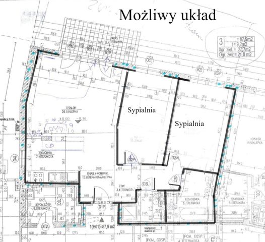 Mieszkanie 3-pokojowe Warszawa Wilanów, ul. Franciszka Klimczaka. Zdjęcie 20