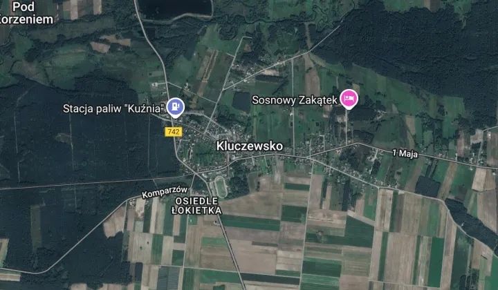 Działka rolno-budowlana Kluczewsko, ul. 1 Maja