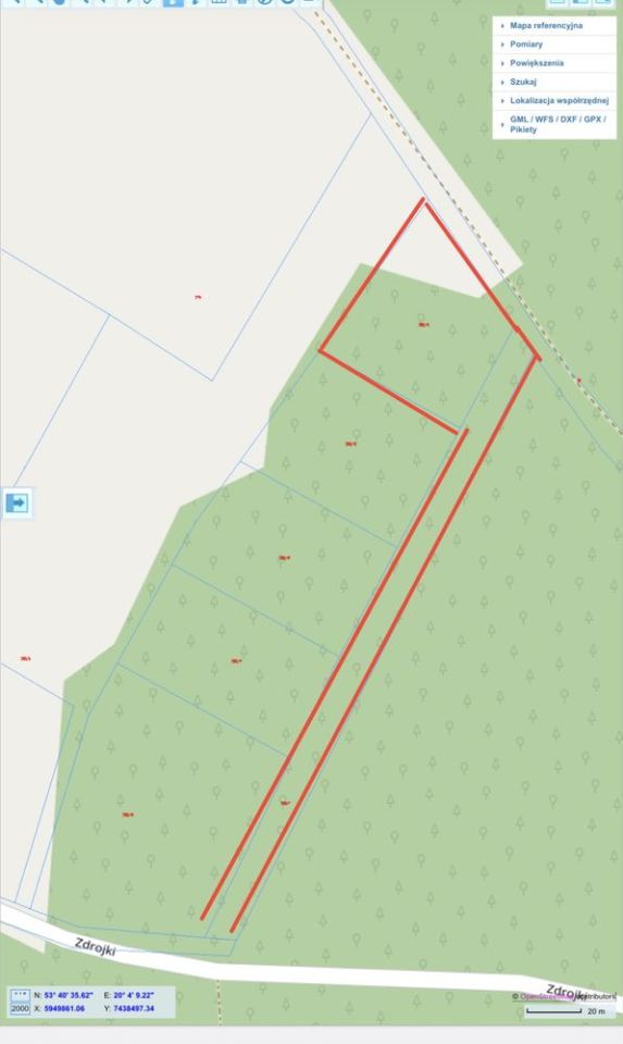 Działka rolna Idzbark. Zdjęcie 3