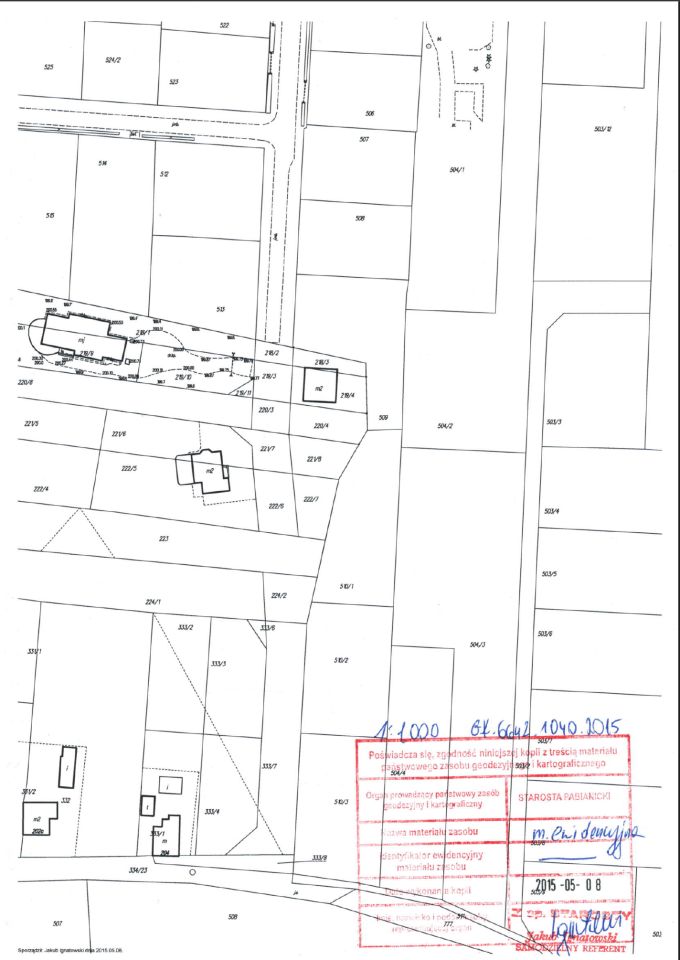 Działka budowlana Wola Zaradzyńska, ul. Leśna. Zdjęcie 9