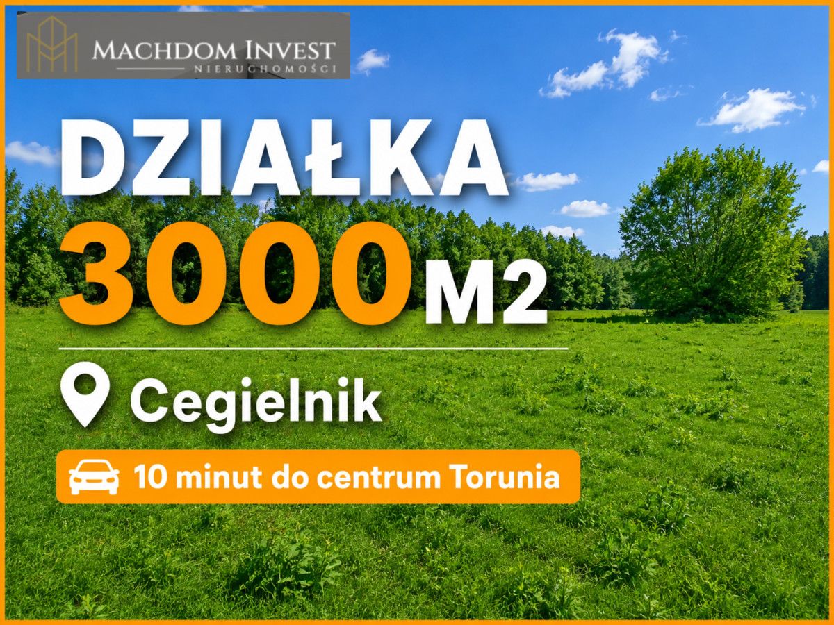 Działka budowlana Cegielnik. Zdjęcie 1