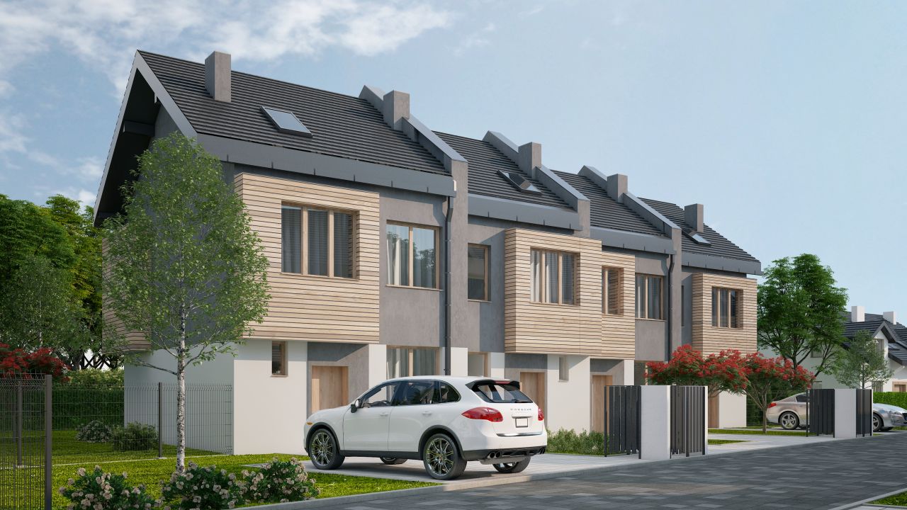 bliźniak, 5 pokoi Kraków Bieżanów, ul. Potrzask