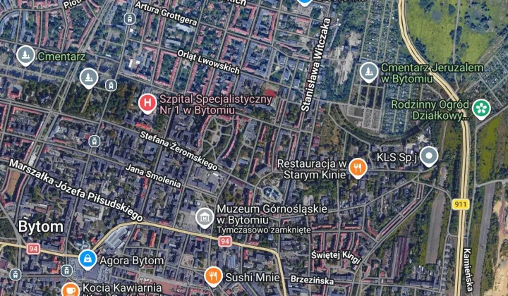 Mieszkanie 4-pokojowe Bytom Śródmieście, ul. Teofila Aleksandra Lenartowicza