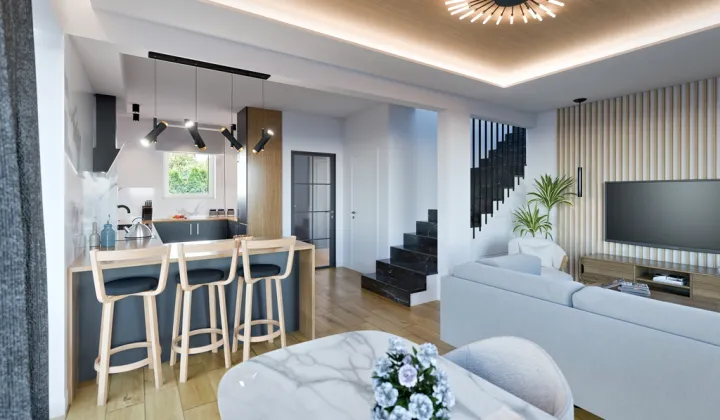 dom szeregowy, 5 pokoi Pruszków, ul. Kowalska