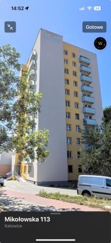 Mieszkanie 3-pokojowe Katowice Śródmieście, ul. Mikołowska. Zdjęcie 1