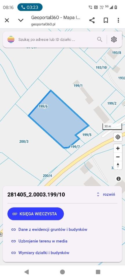 Działka inwestycyjna Gietrzwałd. Zdjęcie 5