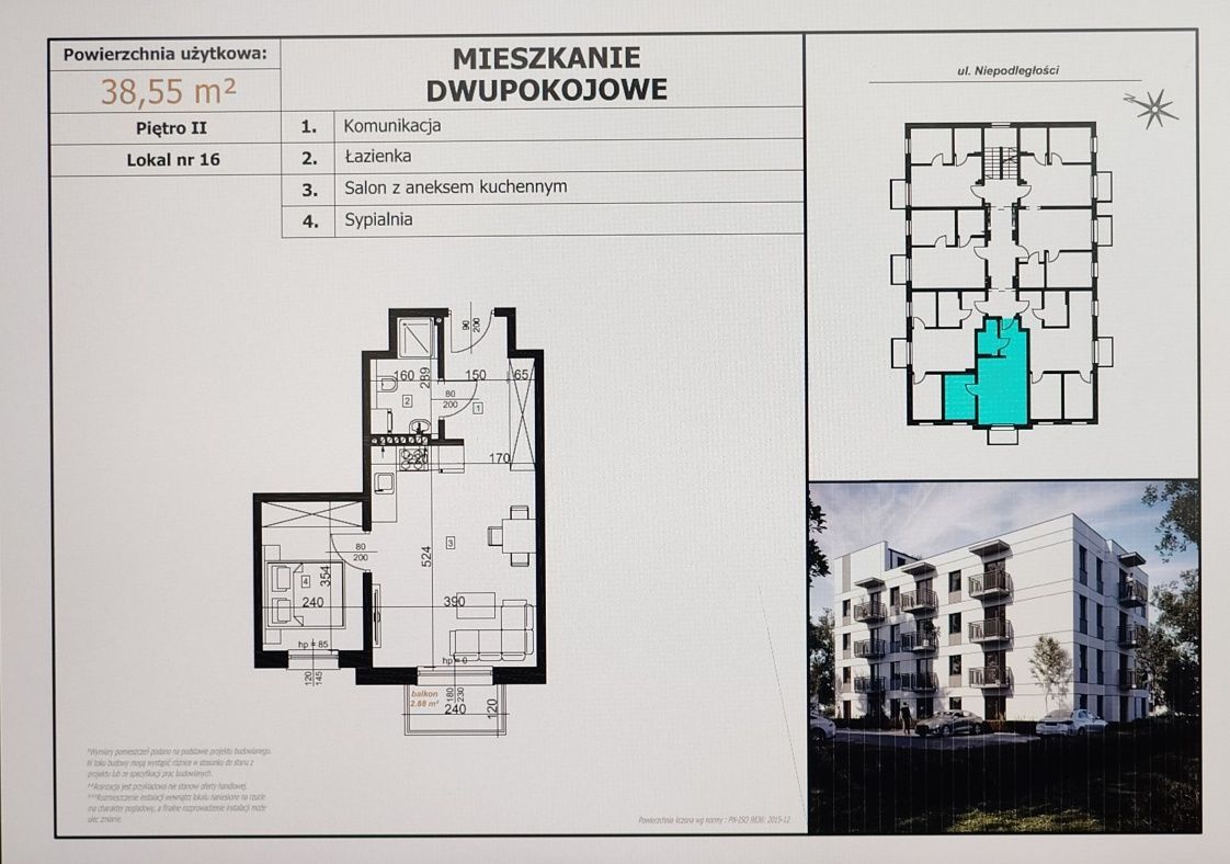 Mieszkanie 2-pokojowe Czechowice-Dziedzice, ul. Niepodległości. Zdjęcie 8