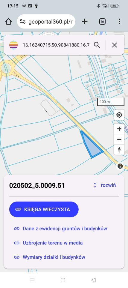 Działka inwestycyjna Sady Dolne. Zdjęcie 3