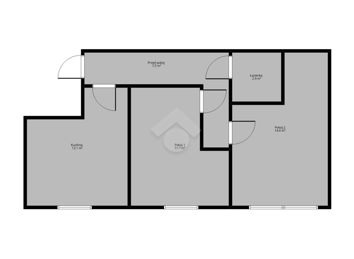 Mieszkanie 3-pokojowe Kraków Kurdwanów, ul. Marii i Bolesława Wysłouchów. Zdjęcie 14