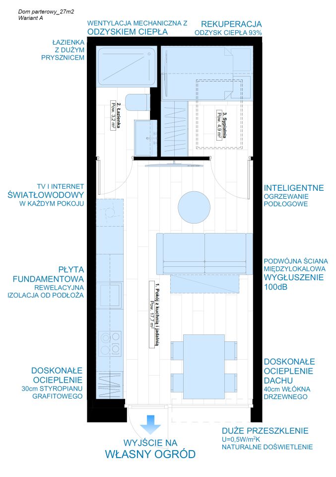 Mieszkanie 2-pokojowe Środa Wielkopolska, ul. Klonowa. Zdjęcie 26