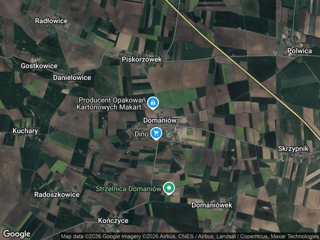 Działka siedliskowa Domaniów. Zdjęcie 1