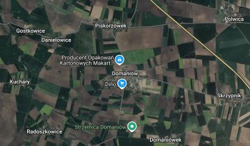 Działka siedliskowa Domaniów