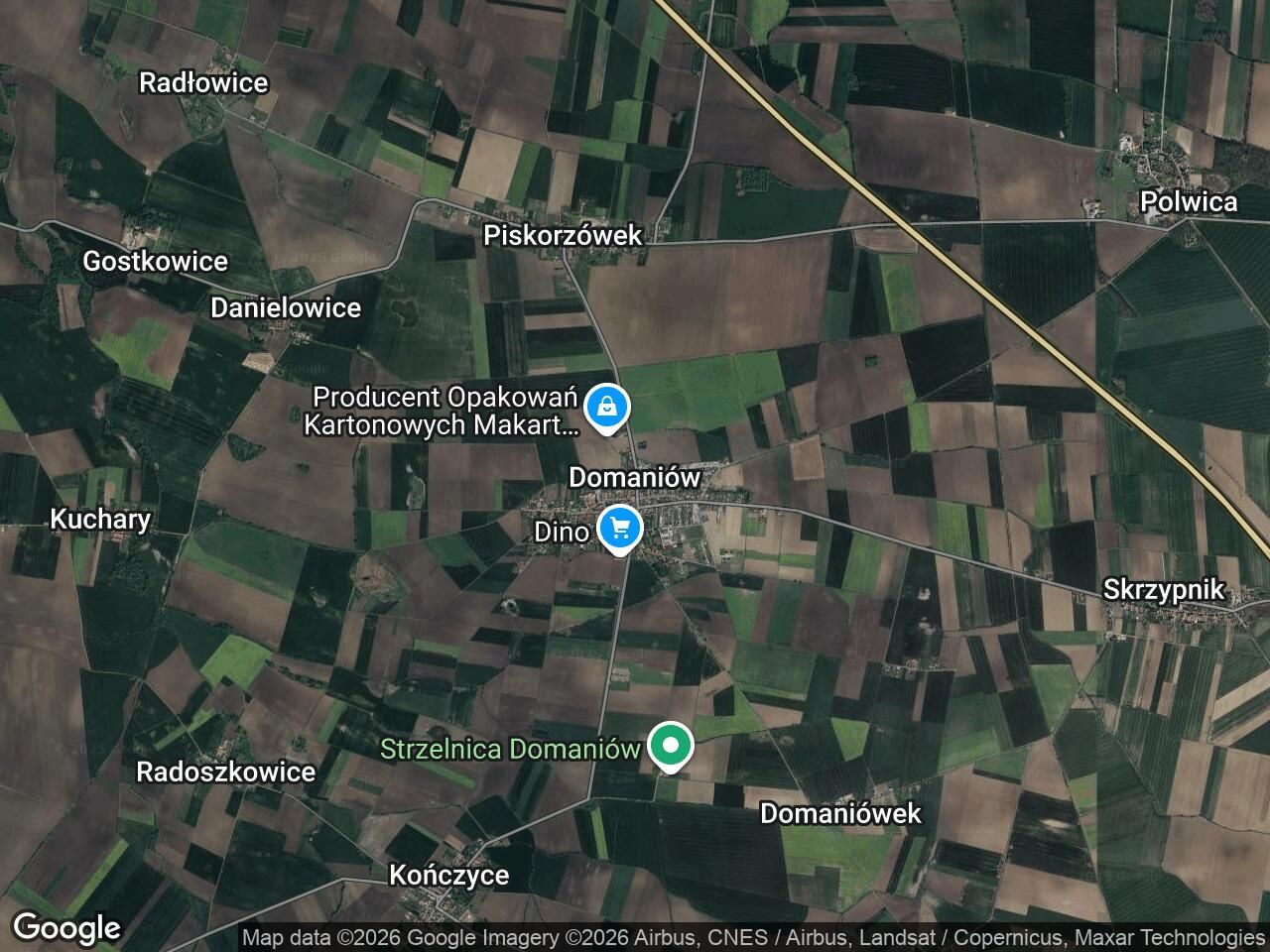 Działka siedliskowa Domaniów