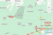 Działka inwestycyjna Nowe Faszczyce. Zdjęcie 2