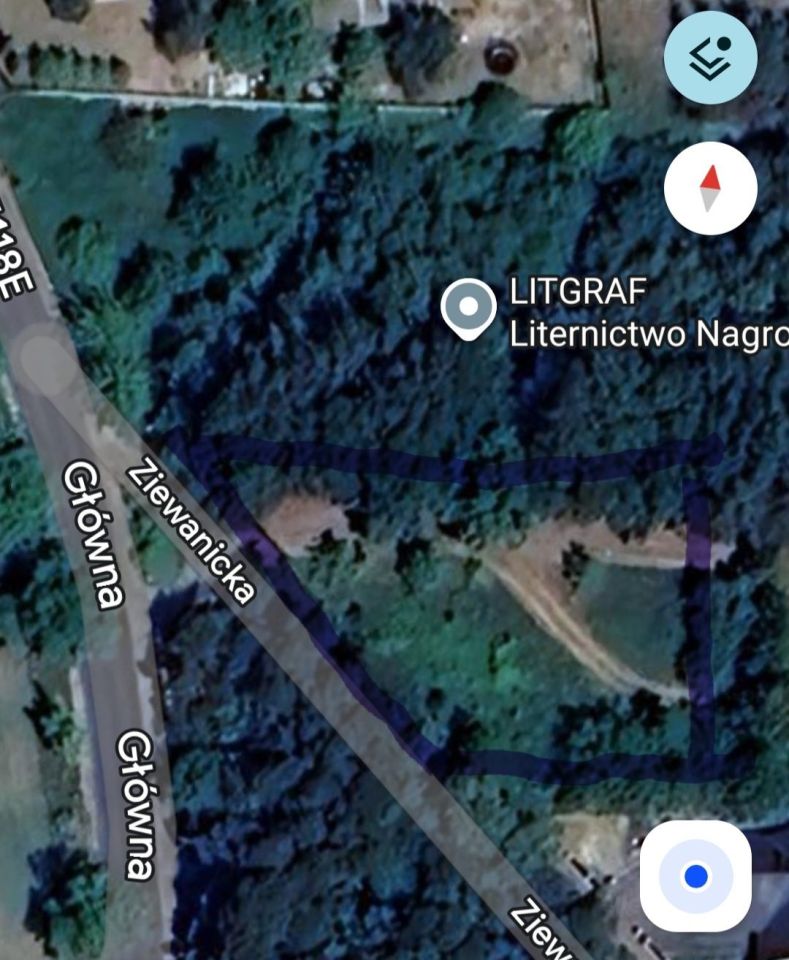 Działka budowlana Ziewanice. Zdjęcie 8