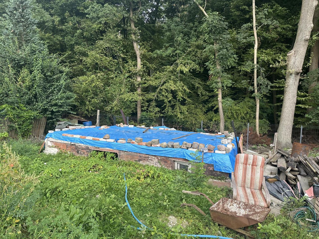 Działka rekreacyjna Szczecin Bukowo, ul. Tęczowa