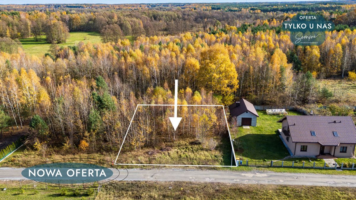 Działka budowlana Mauryców, ul. Brzozowa. Zdjęcie 2