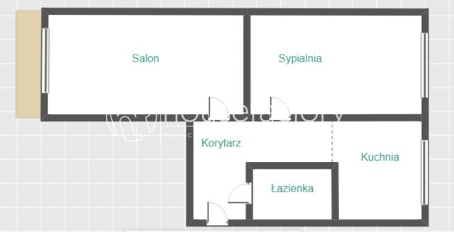 Mieszkanie 2-pokojowe Łódź Dąbrowa. Zdjęcie 8