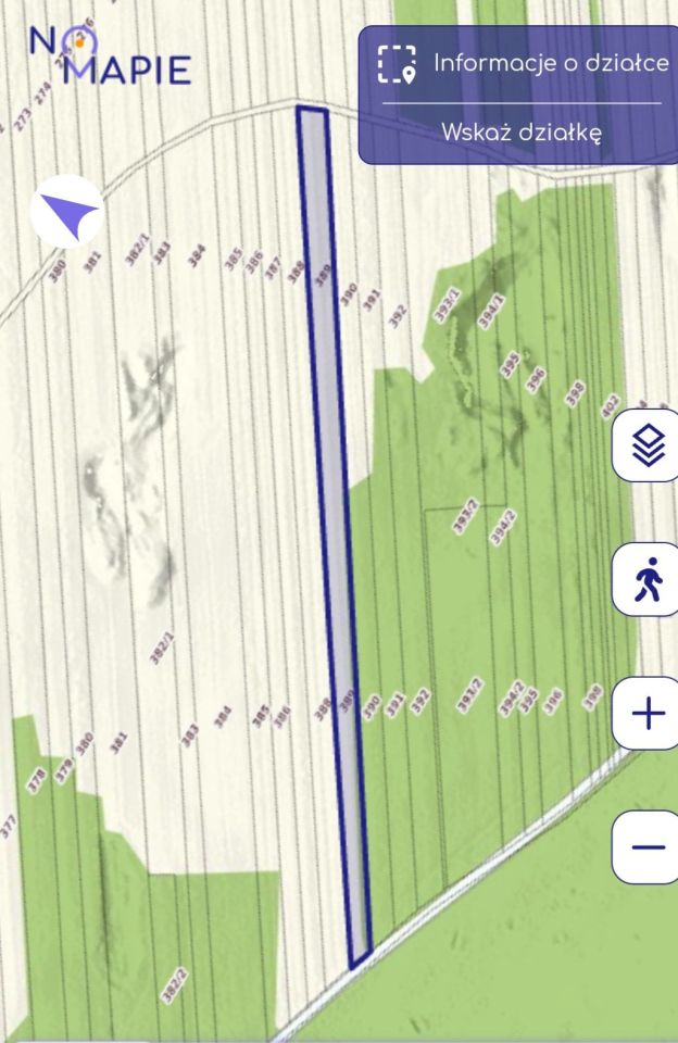 Działka budowlana Wojciechówka. Zdjęcie 3