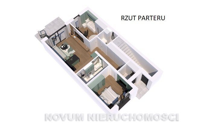 Mieszkanie 3-pokojowe Tarnowskie Góry Bobrowniki. Zdjęcie 4