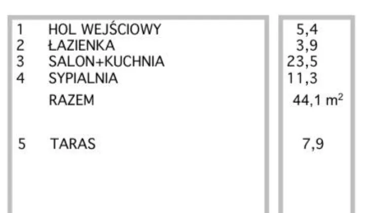 Mieszkanie 2-pokojowe Gniezno, ul. Elizy Orzeszkowej