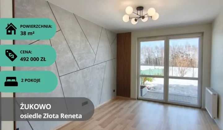 Mieszkanie 2-pokojowe Żukowo, ul. Jabłoniowa