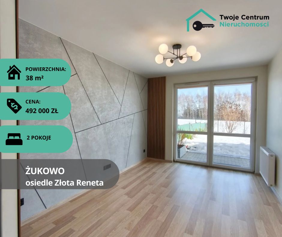 Mieszkanie 2-pokojowe Żukowo, ul. Jabłoniowa. Zdjęcie 1