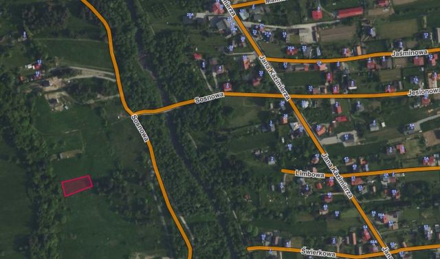 Działka budowlana Jeleśnia, ul. Sosnowa. Zdjęcie 7