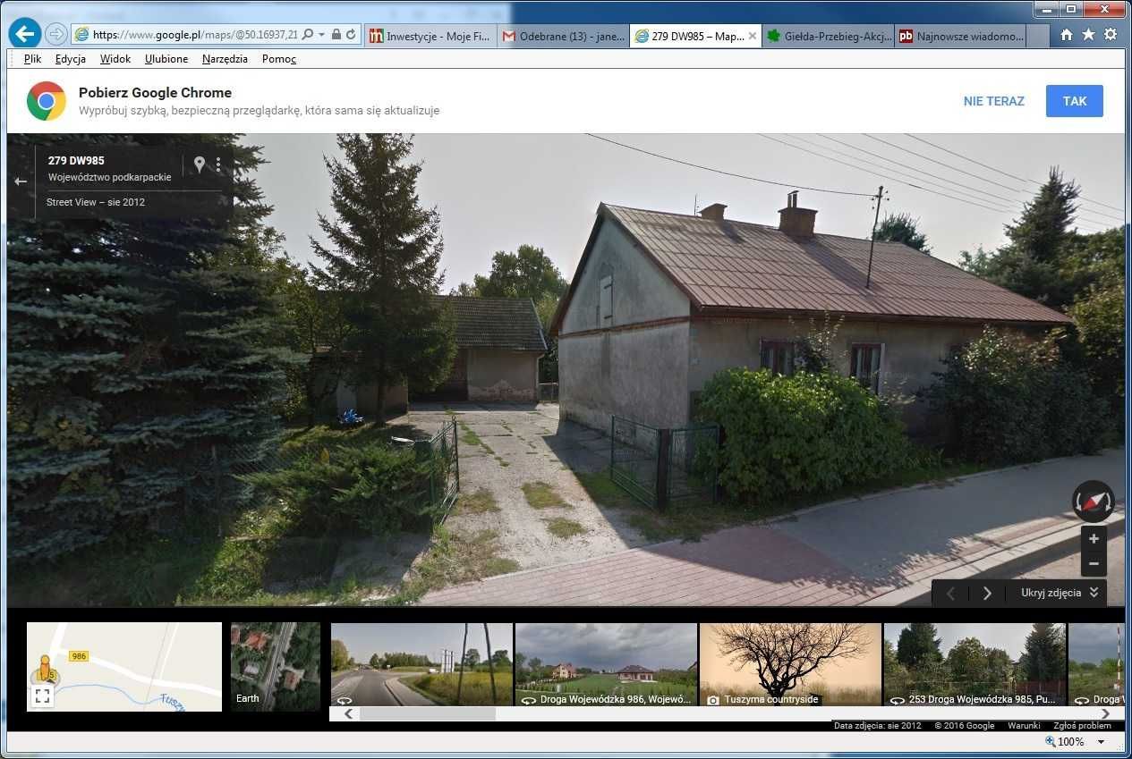 Działka rolno-budowlana Tuszyma. Zdjęcie 3