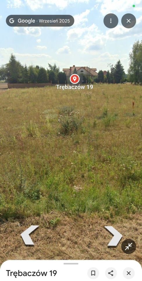 Działka rolno-budowlana Trębaczów