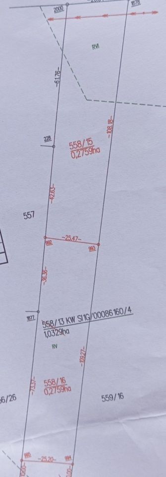 Działka budowlana Pilawa. Zdjęcie 2