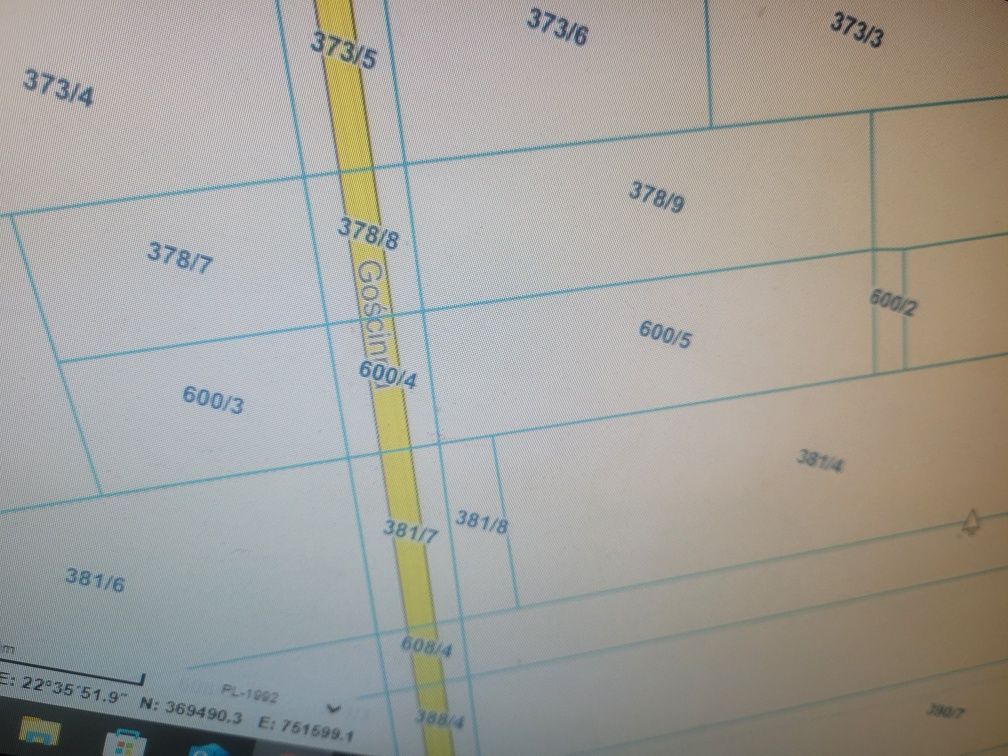 Działka budowlana Głuszczyzna, ul. Gościnna