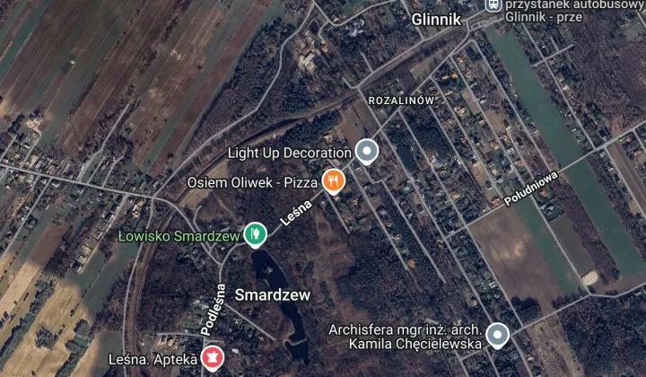 Działka budowlana Glinnik Samotnik, ul. Lipowa