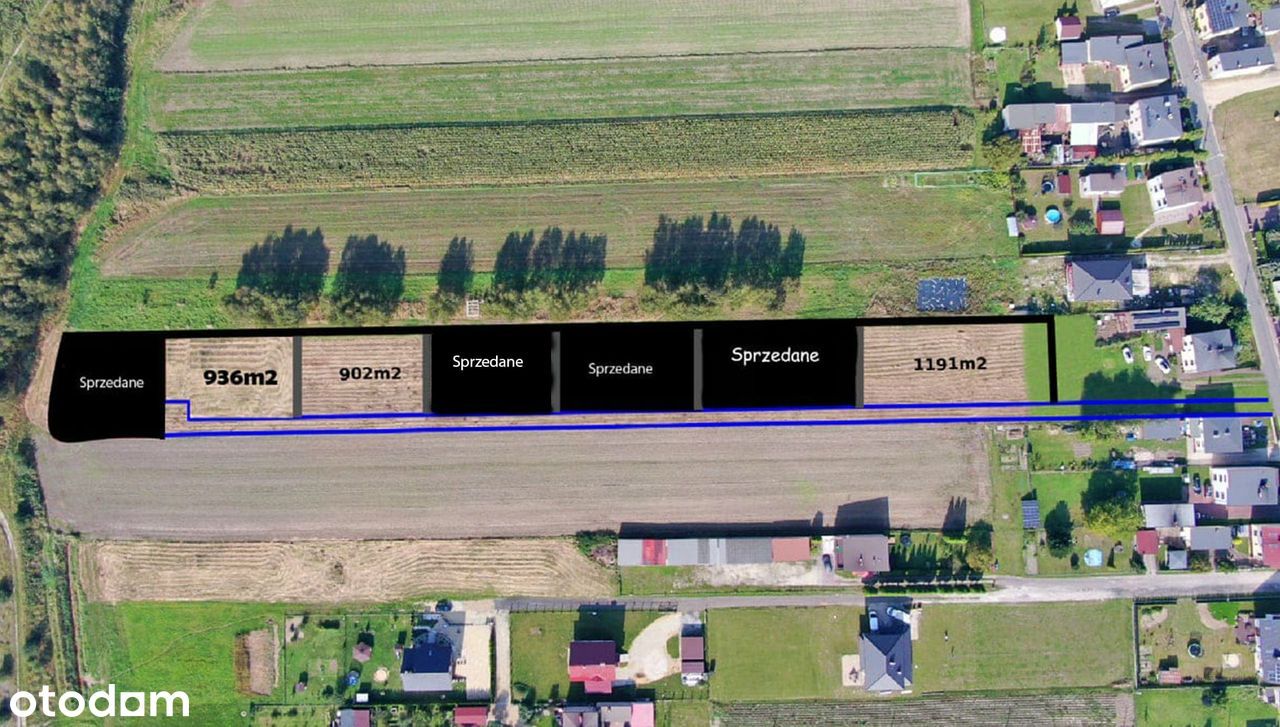 Działka budowlana Lędziny Goławiec, ul. Folwarczna. Zdjęcie 1