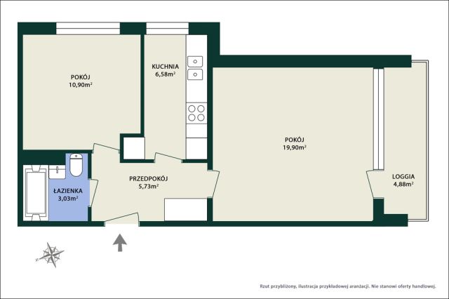 Mieszkanie 2-pokojowe Warszawa Wola, ul. Góralska. Zdjęcie 24