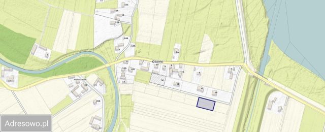 Działka budowlana Obórki. Zdjęcie 1