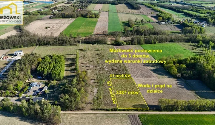 Działka budowlana Nowe Wrońska