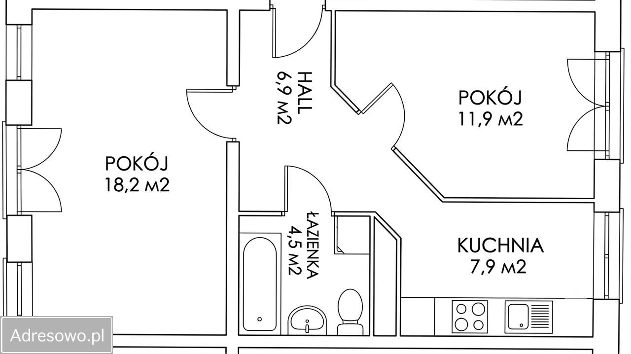 Mieszkanie 2-pokojowe Warszawa Bielany, ul. Sandora Petöfiego. Zdjęcie 17