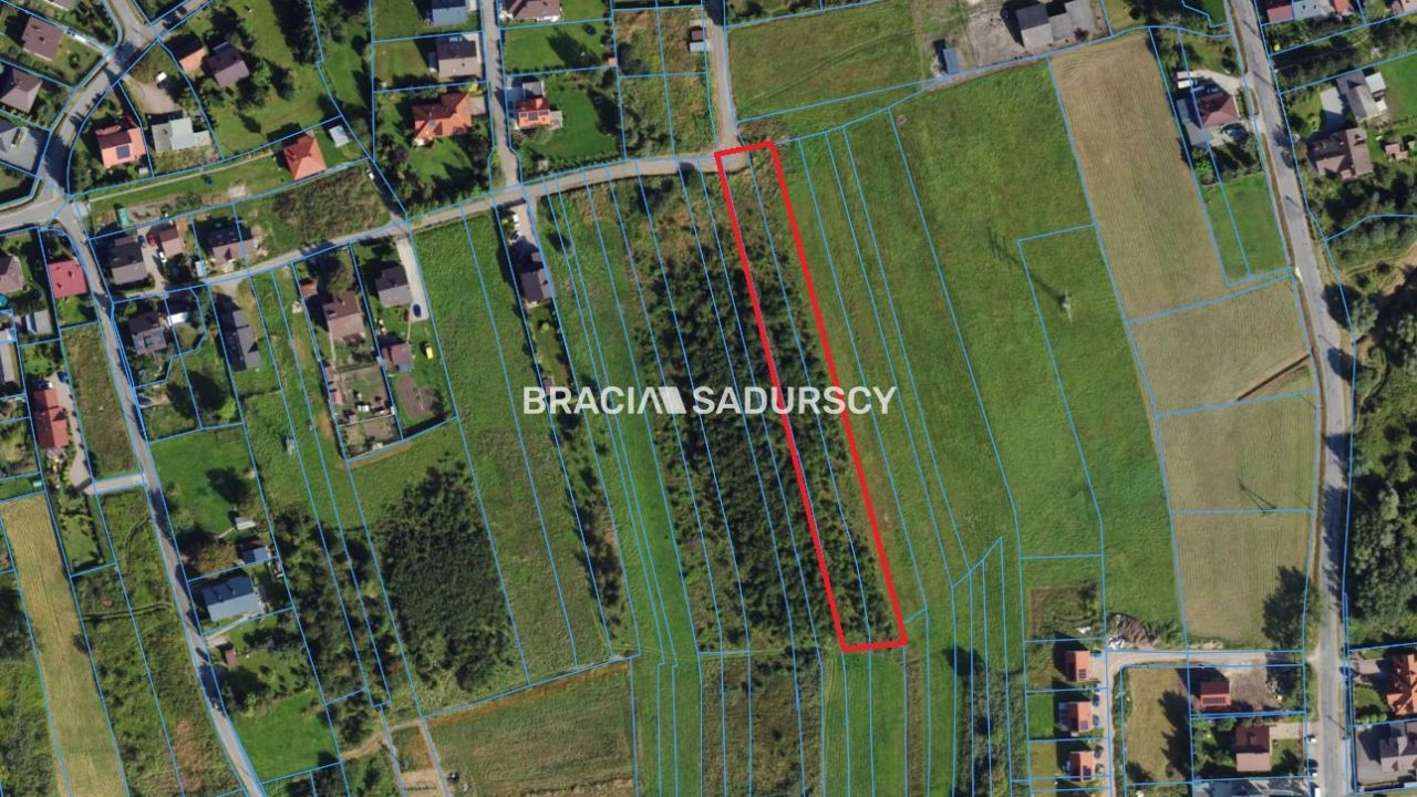 Działka budowlana Kraków Sidzina. Zdjęcie 3