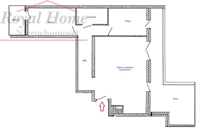 Mieszkanie 3-pokojowe Wrocław Fabryczna, ul. Legnicka. Zdjęcie 14