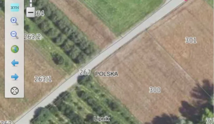 Działka rolna Lipnik
