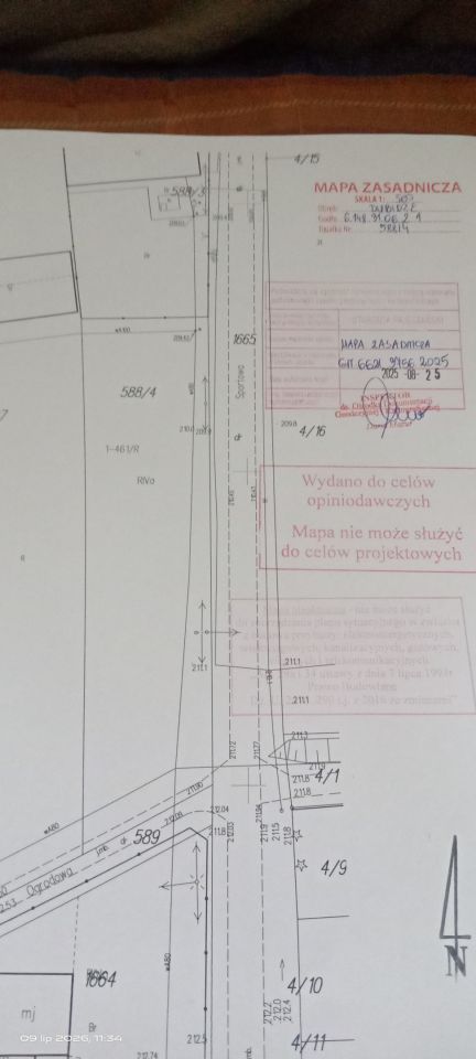 Działka inwestycyjna Dubidze, Ogrodowa 1. Zdjęcie 1