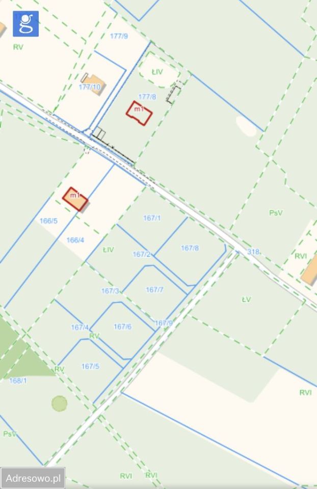 Działka rolno-budowlana Mirocin Dolny. Zdjęcie 3