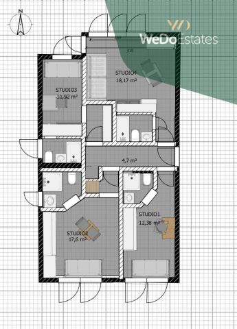 Mieszkanie 4-pokojowe Warszawa Ursynów, ul. Mariana Sengera "Cichego". Zdjęcie 32