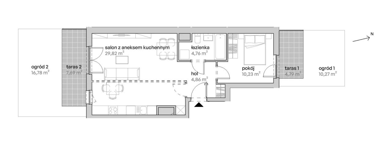 Mieszkanie 2-pokojowe Poznań Starołęka, ul. Unii Lubelskiej. Zdjęcie 7