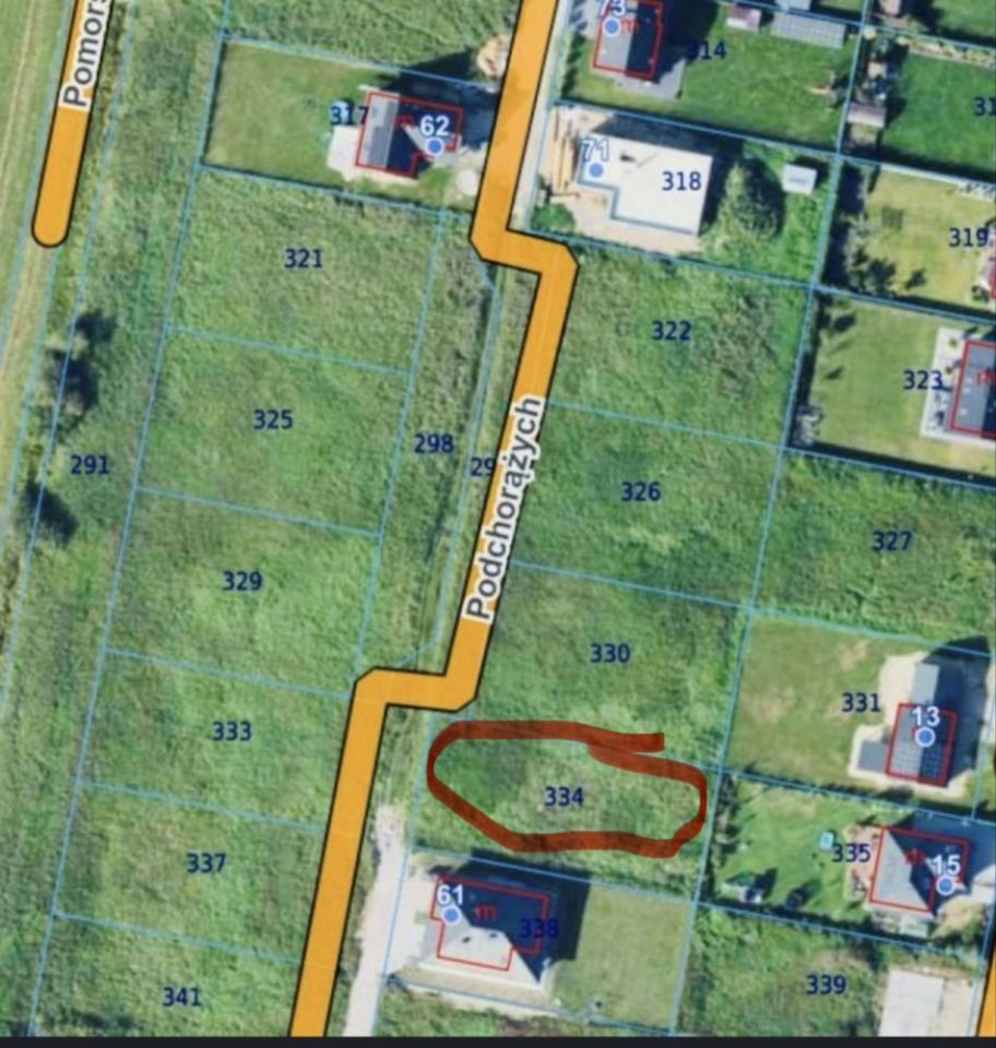 Działka budowlana Lębork, ul. Podchorążych. Zdjęcie 3