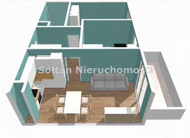 Mieszkanie 3-pokojowe Warszawa Gocław, ul. gen. Tadeusza Bora-Komorowskiego. Zdjęcie 29
